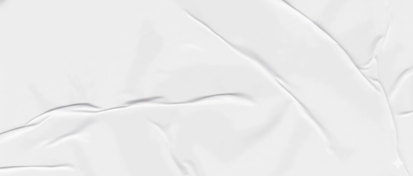 Wrinkled white fabric texture background.